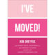 I've Moved Paint Swatch Moving Announcements Image 1 of 7
